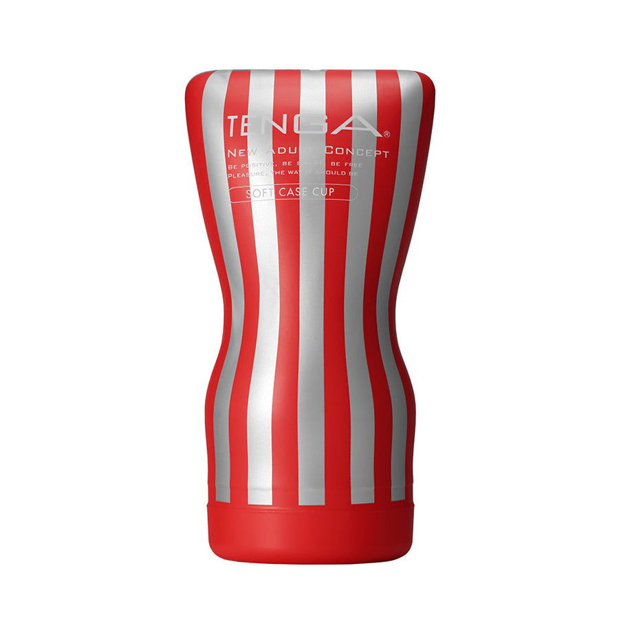 TENGA SOFT CASE CUP — Pressão Controlada pela Mão · 3 Versões