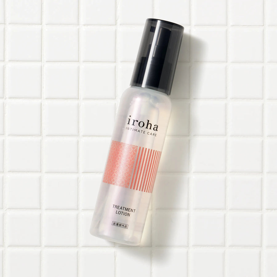 iroha TREATMENT LOTION — Hidratante Íntimo Japonês Pós-Depilação · 100 ml