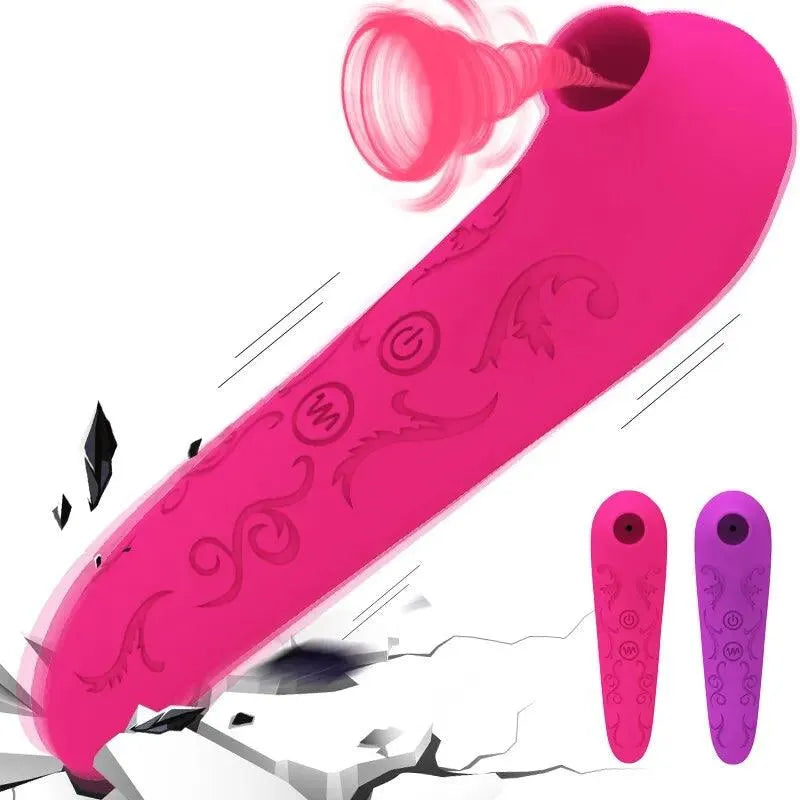 Vibrador e Sugador de Clitóris Com 20 Modos de Estímulos