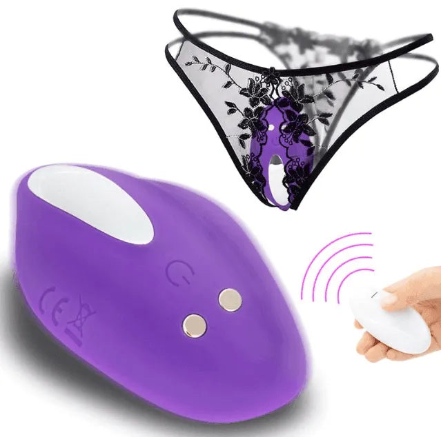 Calcinha Vibratória Estimuladora de Clitóris com Controle Remoto a Distância - Hot Pantys