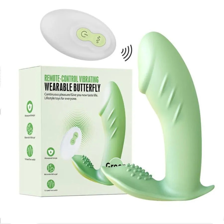 Vibrador de Calcinha para Clitóris e Ponto G com Controle Remoto a Distância