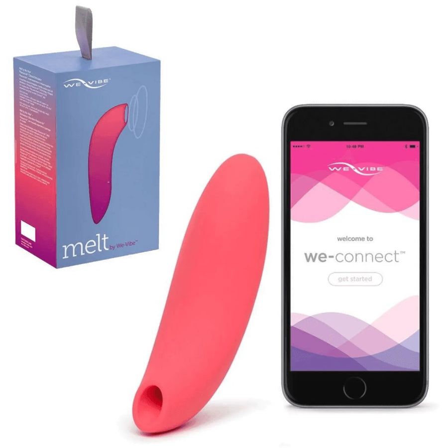 Sugador We Vibe Melt - Sugador de Clitóris com Ondas Pulsantes e Sucção Ultrassônica