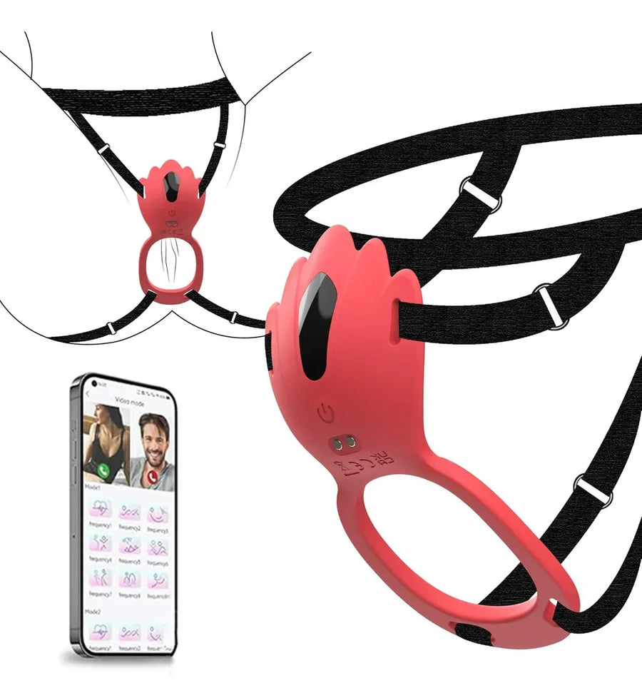 Vibrador de Calcinha Orla - Calcinha Vibratória e Anel Peniano
