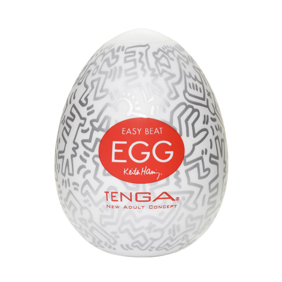 TENGA × Keith Haring EGG — Edição de Arte Pop · 3 Texturas Exclusivas