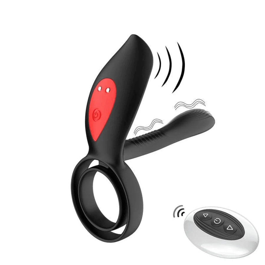 Anel Peniano para Penetração com Vibrações no Pênis e Clitóris - Paar Vibratoren