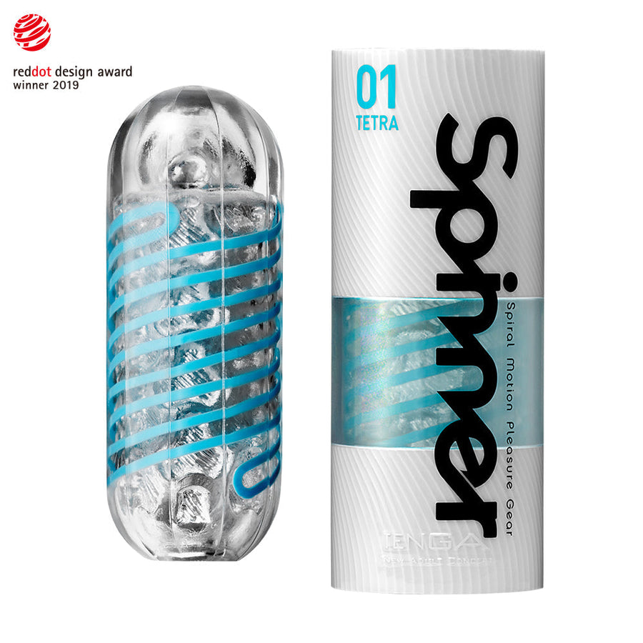 TENGA SPINNER — Masturbador Giratório Clássico · 5 Texturas
