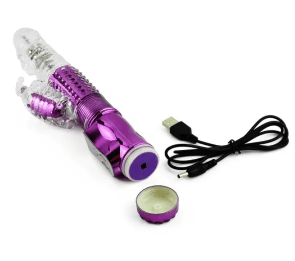Jack Rabbit - Vibrador Rabbit Rotativo Texturas e Vibrações