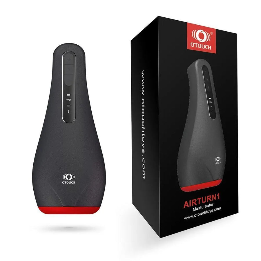 Masturbador Masculino Tecnológico Chupa e Vibra o Pênis - Airturn 1