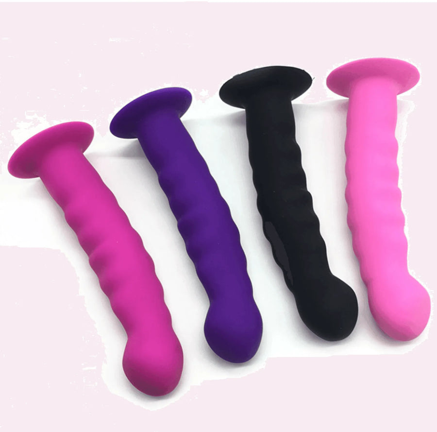 Plug Anal Texturizado com Ondulações