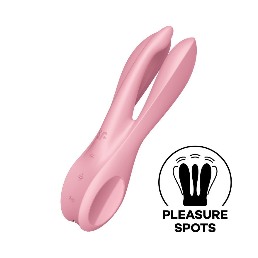 Satisfyer Threesome 1 — Vibrador Externo Lay-on Para Estimulação Ampla